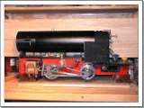 boiler on the frame